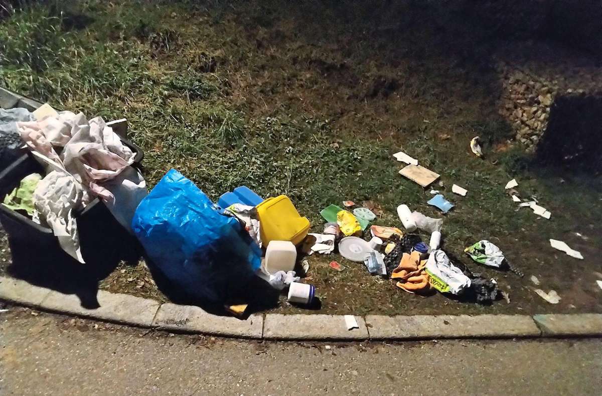 Kampagne der Stadt: Müll bleibt in Lahr vier Tage lang liegen - Lahr -  Schwarzwälder Bote