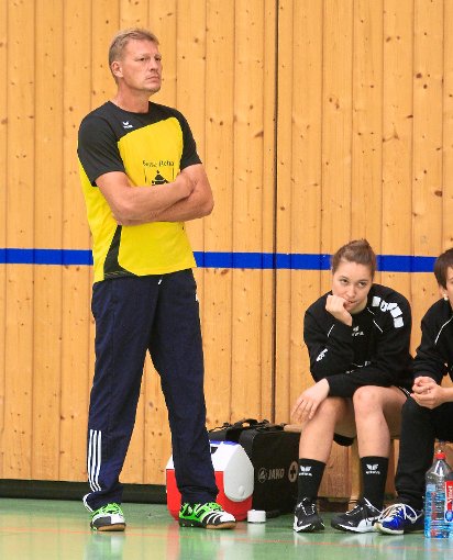 TSV-Trainer Alexander Gall ist zuversichtlich.  Foto: Kraushaar Foto: Schwarzwälder-Bote