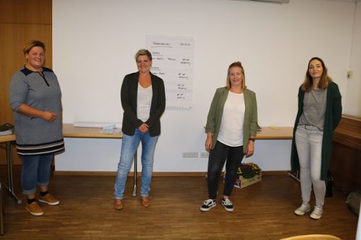Das neue Vorstandsteam (von links): Regina Müller, Verena Stoschek, Ann-Katrin Fischer und Kristiana Bader.Foto: Hoffmann Foto: Schwarzwälder Bote