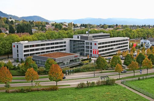 Hier wird mit mehr als fünf Milliarden Euro Bilanzsumme gewirtschaftet: die Zentrale der Sparkasse Offenburg/Ortenau. Foto: Sparkasse