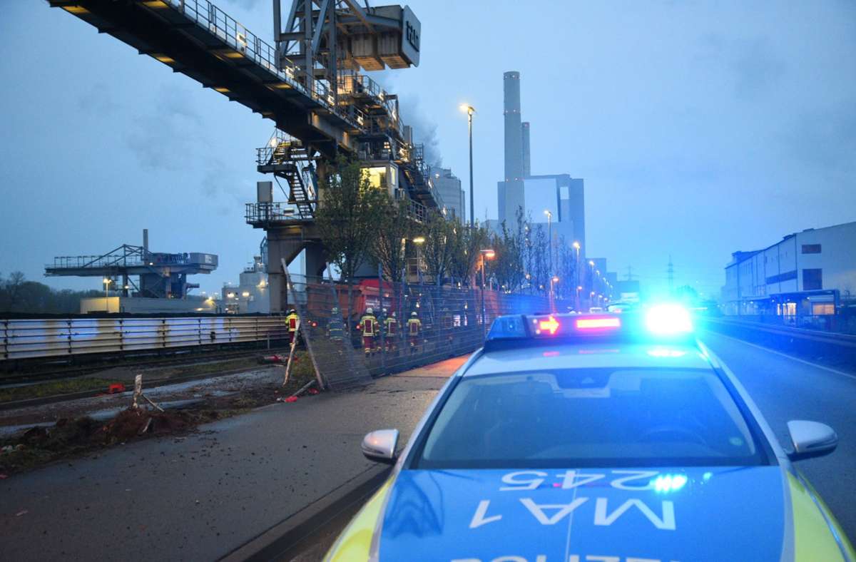 Der Unfall ereignete sich im Großkraftwerk von Mannheim. Foto: dpa/Rene Priebe