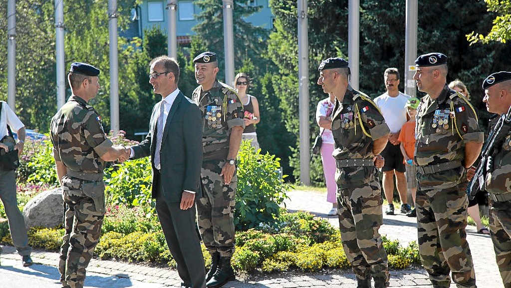 Schonach Gutes Miteinander Mit Den Soldaten Schonach Schwarzwalder Bote schwarzwalder bote