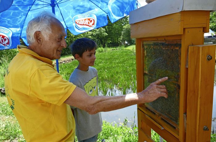 Bezirksimker Schwenningen: Junge Leute interessieren sich für Bienen