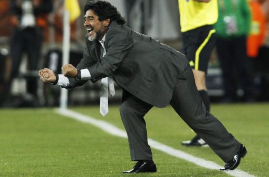 Maradona: Der HB-Mann der WM. Sehen Sie mehr vom großartigen Diego.