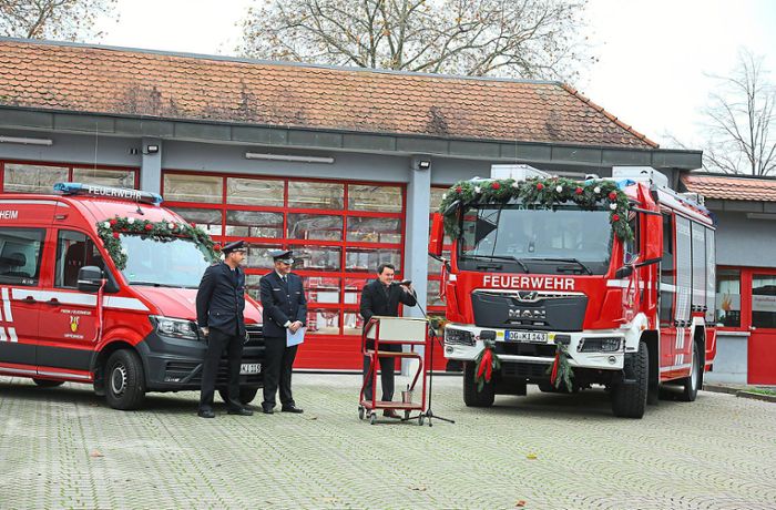 Eine halbe Million Euro für mehr Sicherheit: Feuerwehr Kippenheim hat zwei neue Fahrzeuge