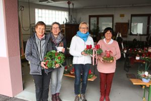 Ein bewährtes Team:  Brigitte Günter, Hedwig Herrmann, Rosi Weis und Krimhilde Brüstle (von links).  Foto: Weis Foto: Schwarzwälder Bote