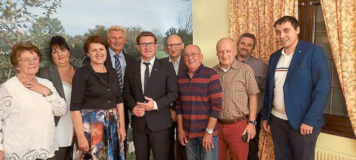Ein Herz für Städtepartnerschaft: Bürgermeister Robert Strumberger  fördert  Kontakte zwischen Vöhrenbach und Morteau