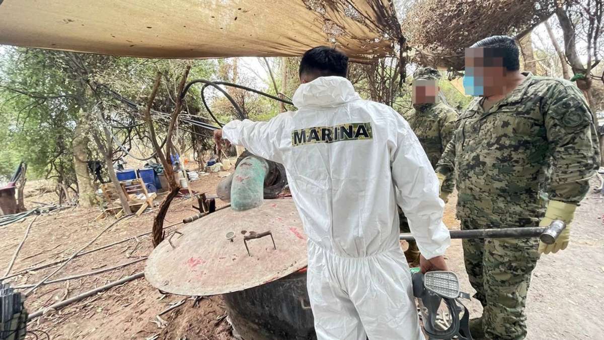 Kriminalität: Mega-Drogenlabor in Mexiko mit über 40 Tonnen Meth entdeckt