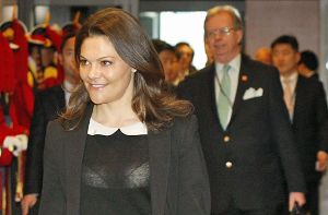 Kronprinzessin Victoria von Schweden ist auf Staatsbesuch in Südkorea. Foto: dpa