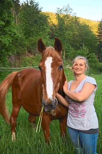 Larissa Glitscher hofft, ihr Pferd Tarik bald zu finden. Foto: Glitscher