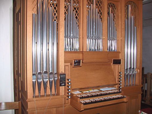 Die Orgel leistet seit mehr als 20 Jahren gute Dienste in der Börstinger Kirche. Foto: Bieger Foto: Schwarzwälder Bote