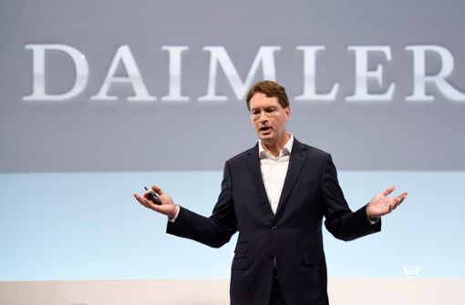 Daimler-Chef Ola Källenius Foto: AFP/THOMAS KIENZLE