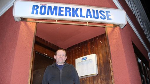 Vom Gast zum Wirt: Rudi Huonker ist neuer Pächter der Gaststätte in der Kameralamtstraße Nummer 1. Foto: Thiercy