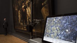 High-Tech-Foto zeigt alle Details von Rembrandts „Nachtwache“
