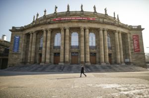 Hier muss irgendwann einmal gebaut werden: das Opernhaus Stuttgart Foto: Lichtgut/Leif Piechowski