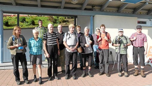 Die Wandergruppe beim Start in St. Blasien Foto: Verein Foto: Schwarzwälder-Bote