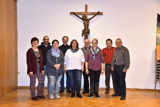 Die Vorstandsmitglieder des Kirchenchors blicken guten Mutes ins neue Vereinsjahr. Foto: Chor Foto: Schwarzwälder-Bote