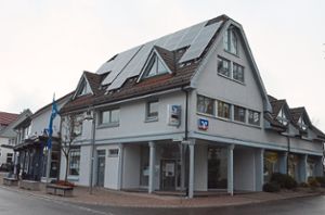 Nicht so trübe wie das Wetter ist die Lage der Raiffeisenbank Aichhalden-Hardt-Sulgen.Foto: Dold Foto: Schwarzwälder Bote