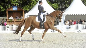 Ulla Salzgeber startet mit bestem Pferd