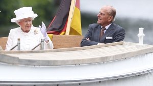 Queen und Prinz Philip schreckt Spreefahrt nicht