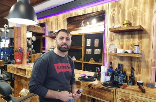 Hajar Amin hat am Friedrichsplatz in Rottweil einen neuen Barbershop A-Star eröffnet. Foto: Roth