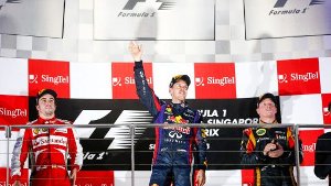 Vettel rast in Singapur zum Sieg-Hattrick