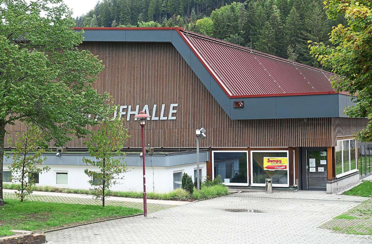 Die Eislaufhalle in Baiersbronn wird in dieser Saison nicht geöffnet. Foto: Braun