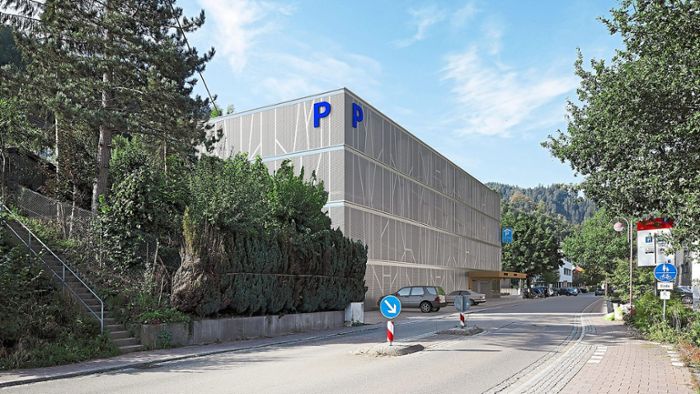 Neues Parkhaus bietet Platz für 122 Autos und soll Solarstrom produzieren