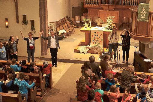 Der Kinder-Action-Tag wurde von zwei Gottesdiensten umrahmt. Foto: Evangelische Kirchengemeinde Foto: Schwarzwälder-Bote