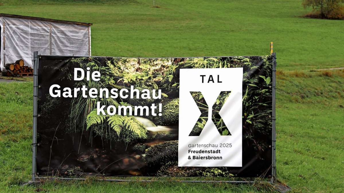 Gartenschau 2025: Freudenstadt und Baiersbronn müssen 2,1 Millionen Euro nachschießen