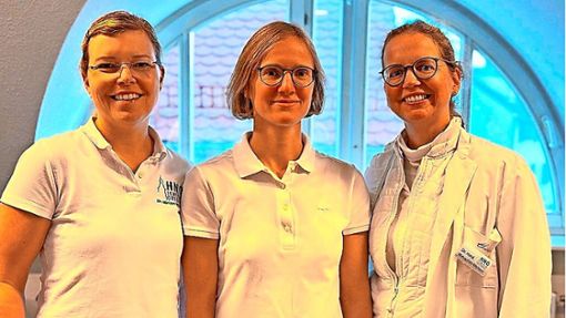 Sie bilden gemeinsam das  Ärztinnen-Team im HNO-Zentrum Ortenau in Ettenheim (von links):  Miriam Wohlfeil, Anne Lorenz und  Stephanie Meuschel-Wehner. Foto: privat