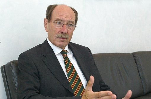 Gibt sein Amt als WFV-Präsident 2015 ab: Herbert Rösch. Foto: Baumann