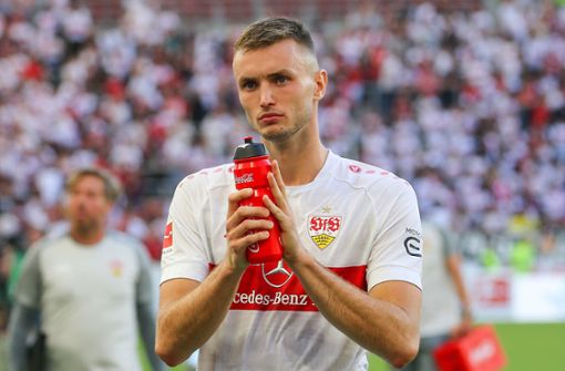 Bleibt Sasa Kalajdzic das Pech auch noch seinem Abgang beim VfB Stuttgart treu? Foto: Baumann