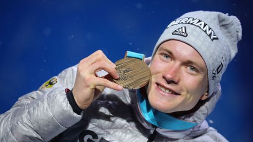 Bestritt bislang 313 Weltcup-Rennen: Biathlet Benedikt Doll. Foto: Michael Kappeler/dpa