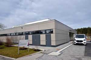 Die neue Schulsporthalle der Stiftung St. Franziskus in Heiligenbronn ist derzeit nicht nutzbar: Es gibt einen Wasserschaden am Spezialboden. Foto: Wegner
