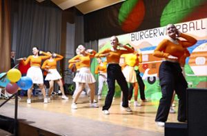 Ein Hingucker: Die „Dance Squad“ des TV bietet eine Tanz-Show vom Feinsten. Foto: Richard Schuster
