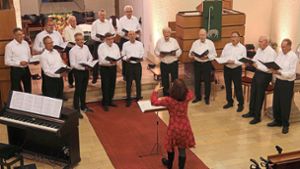 Liederkranz Oberjettingen tritt mit neuer Dirigentin auf