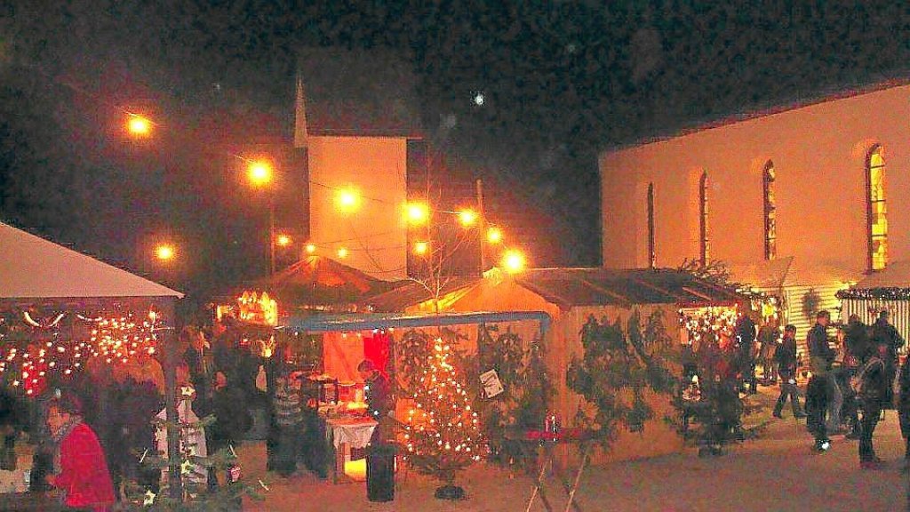 Einen kleinen Weihnachtsmarkt gibts am Samstag, 23. November, in Triberg-Nußbach.