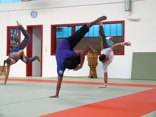 Capoeira erfreut sich im Rottweiler Budo-Zentrum großer Beliebtheit. Foto: Röseler