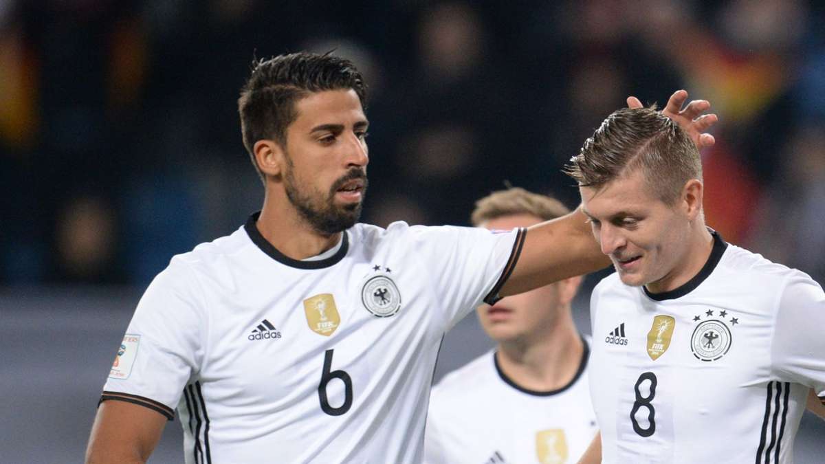 Real-Star zurück im DFB-Dress: Khedira: Kroos „ist kein Messi“