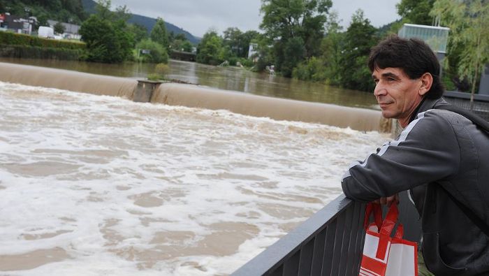 Nach Hochwasser steigt Neckar-Pegel an