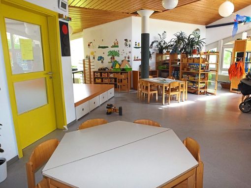 Ein Blick in die Räume des Kindergarten  Stuhlberg in Ebhausen. Foto: Stocker Foto: Schwarzwälder Bote