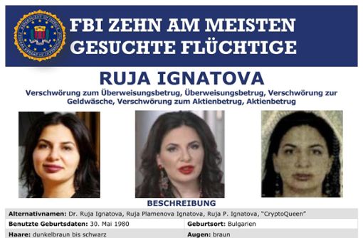 Die US-Bundesbehörde FBI hat die in Schramberg aufgewachsene Ruja Ignatova auf die Liste der zehn meistgesuchten Flüchtigen aufgenommen. Foto: Riesterer