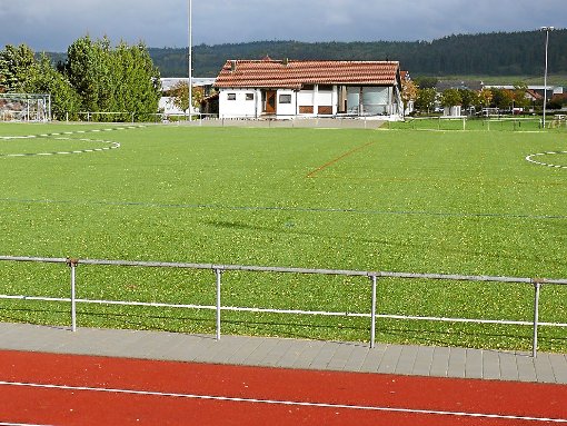 Wenn die Blätter fallen und das Wetter den Rasenplätzen immer mehr zusetzt, ist das neue Kunstrasenspielfeld im Deißlinger Sportgebiet Fürsten besonders gefragt.   Foto: Scheidel