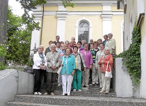 Die Frauengemeinschaft St. Hubertus auf Ausflug. Foto: Uhl Foto: Schwarzwälder-Bote