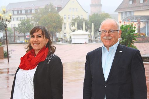 Viviana Weschenmoser und Gerhard Gaiser gehen als Kandidaten bei der Nominierungskonferenz für die Landtagswahl ins Rennen.  Foto: SPD