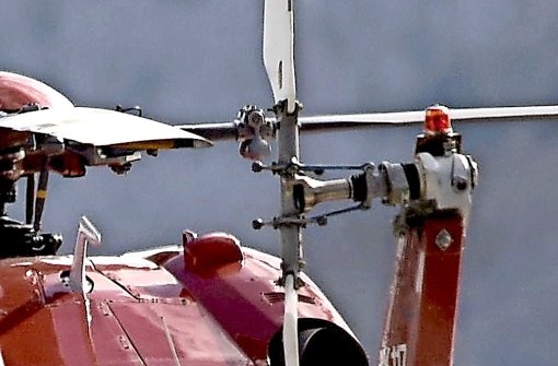 Der Heckrotor des Hubschraubers verletzte den Mann tödlich Foto: 7aktuell.de/Eyb