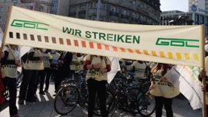 Die Gewerkschaft GDL hat für Mittwoch und Donnerstag Streiks angekündigt. Foto: dpa/Sebastian Willnow
