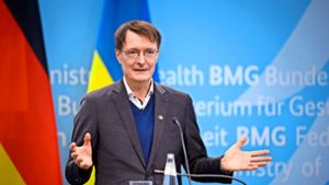 Hat Grund zur Zufriedenheit: Bundesgesundheitsminister Karl Lauterbach (SPD) Foto: dpa/Bernd von Jutrczenka