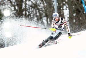 Der Schwenninger David Ketterer schlängelte sich durch den Slalomkurs  von Levi. Foto: Eibner Foto: Schwarzwälder Bote